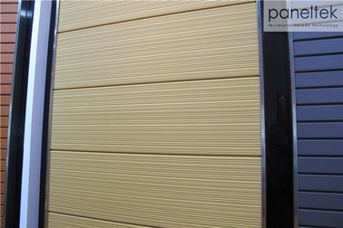 並べられた表面の外壁板パネル、容易できれいな外部の正面のパネル 