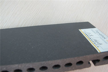ダーク グレーのRainscreenの正面システム テラ コッタ外壁のクラッディング材料
